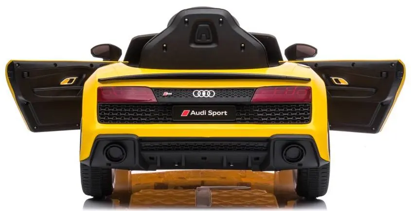 Masinuta electrica Lean Cars Audi R8 Lift A300 (Yellow) - 4