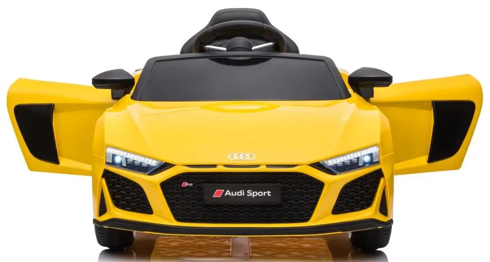 Masinuta electrica Lean Cars Audi R8 Lift A300 (Yellow) - 2