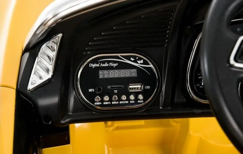 Masinuta electrica Lean Cars Audi R8 Spyder (Yellow) - 9