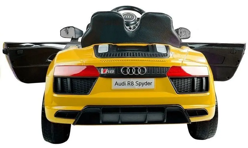 Masinuta electrica Lean Cars Audi R8 Spyder (Yellow Painted) - 3