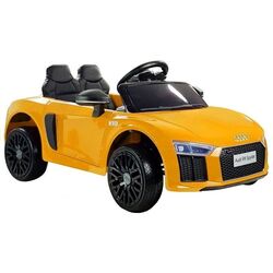 Masinuta electrica Lean Cars Audi R8 Spyder (Yellow Painted)