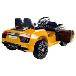Masinuta electrica Lean Cars Audi R8 Spyder (Yellow Painted) Thumb