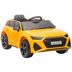 Masinuta electrica Lean Cars Audi RS6 BRD-2118 (Yellow)
