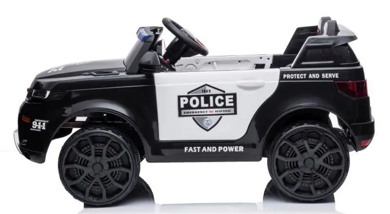 Masinuta electrica Lean Cars BBH-021 Police (Black) - 11