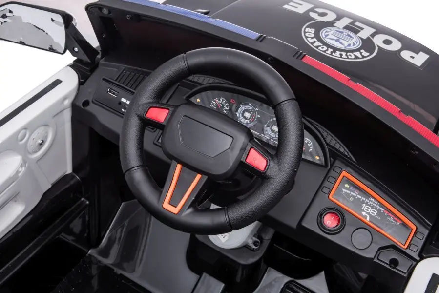 Masinuta electrica Lean Cars BBH-021 Police (Black) - 10