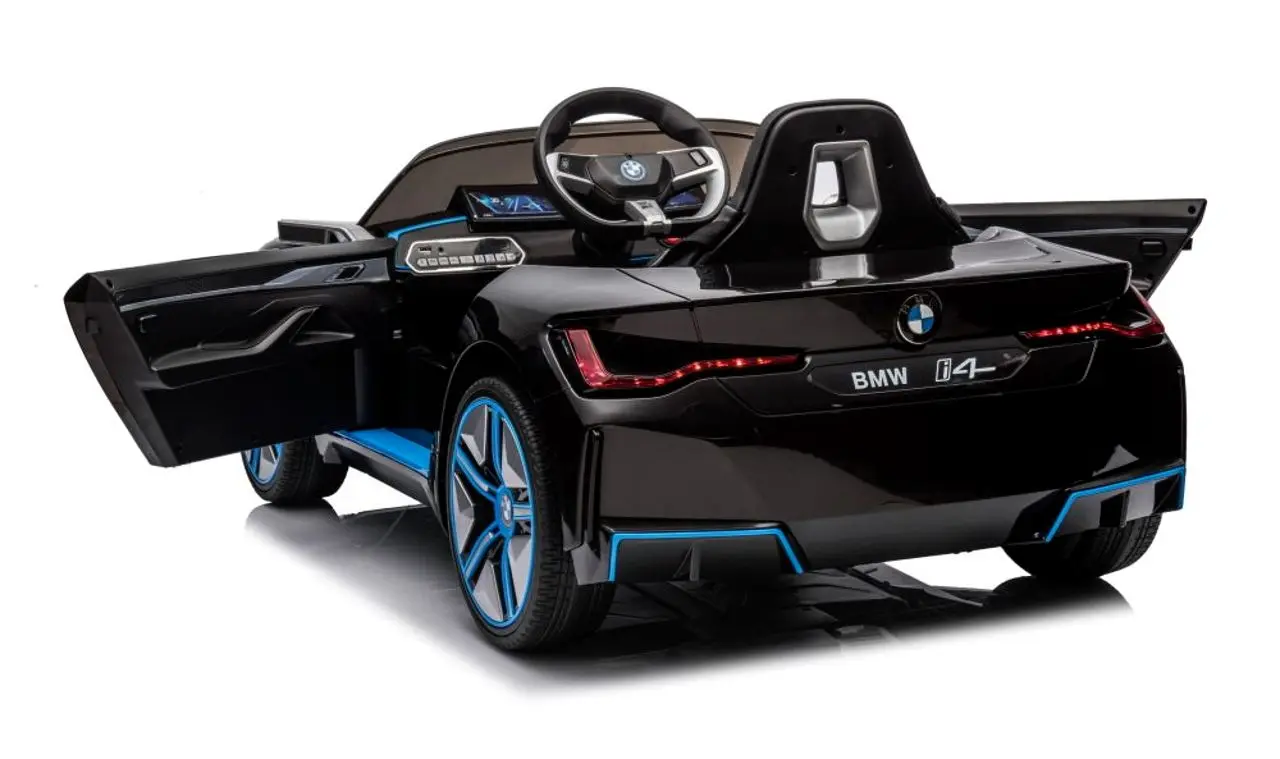 Masinuta electrica Lean Cars BMW I4 4x4 15761 (Black) - 3
