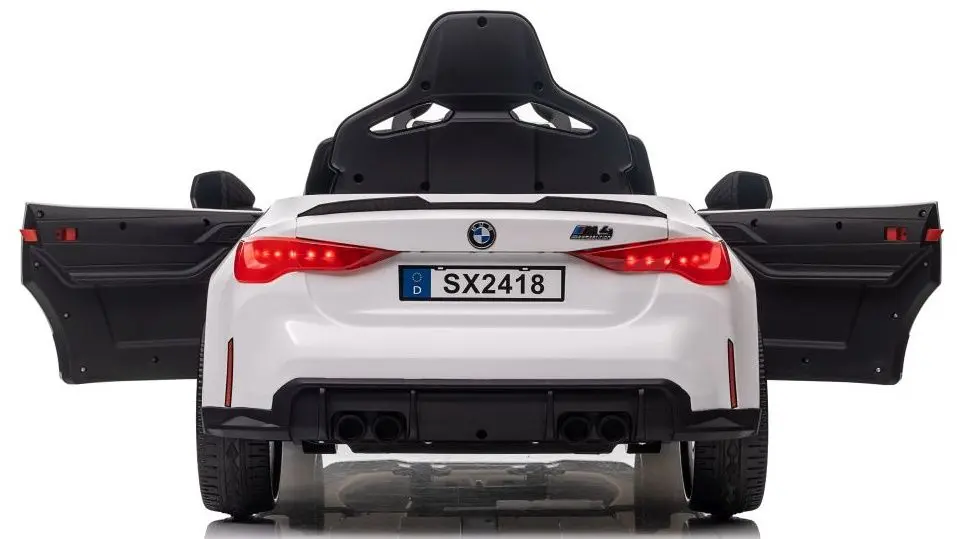Masinuta electrica Lean Cars BMW M4 SX2418 (White) - 2