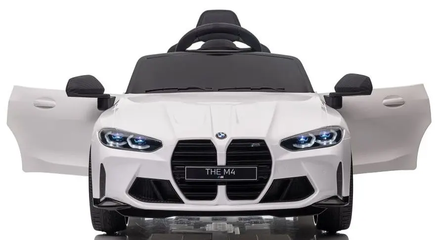 Masinuta electrica Lean Cars BMW M4 SX2418 (White) - 3