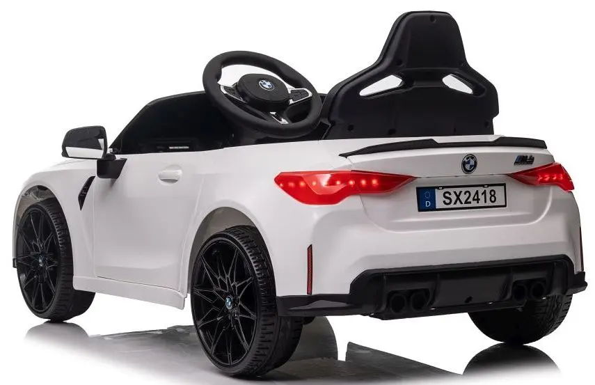 Masinuta electrica Lean Cars BMW M4 SX2418 (White) - 6