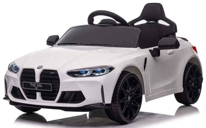 Masinuta electrica Lean Cars BMW M4 SX2418 (White) - 7