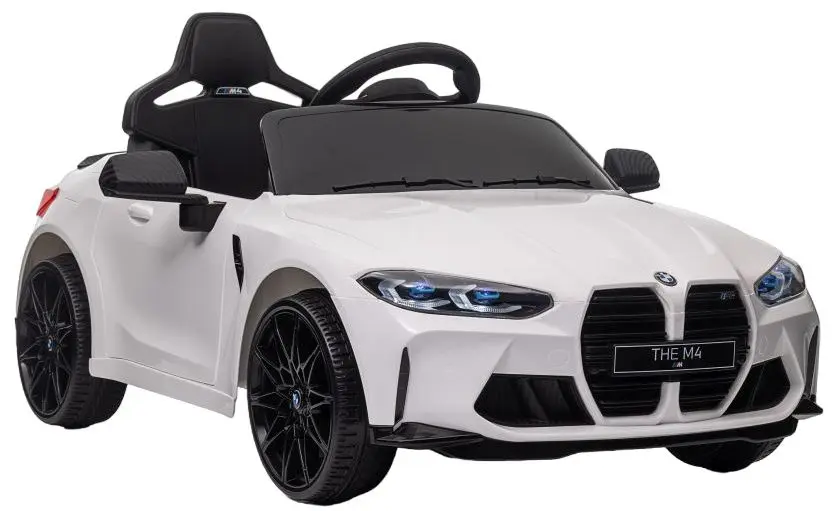 Masinuta electrica Lean Cars BMW M4 SX2418 (White)
