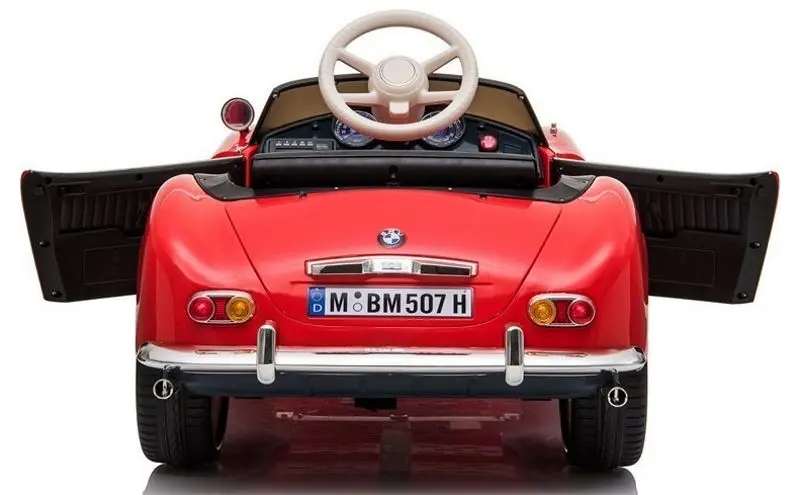 Masinuta electrica Lean Cars BMW Retro (Red) - 10