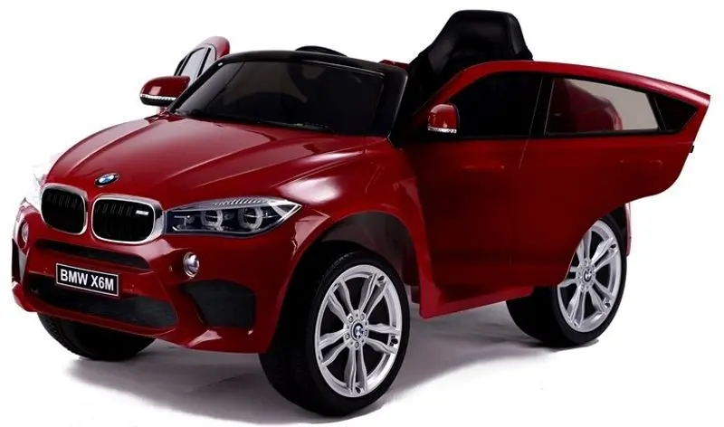 Masinuta electrica Lean Cars BMW X6 (Red Painting) - 3