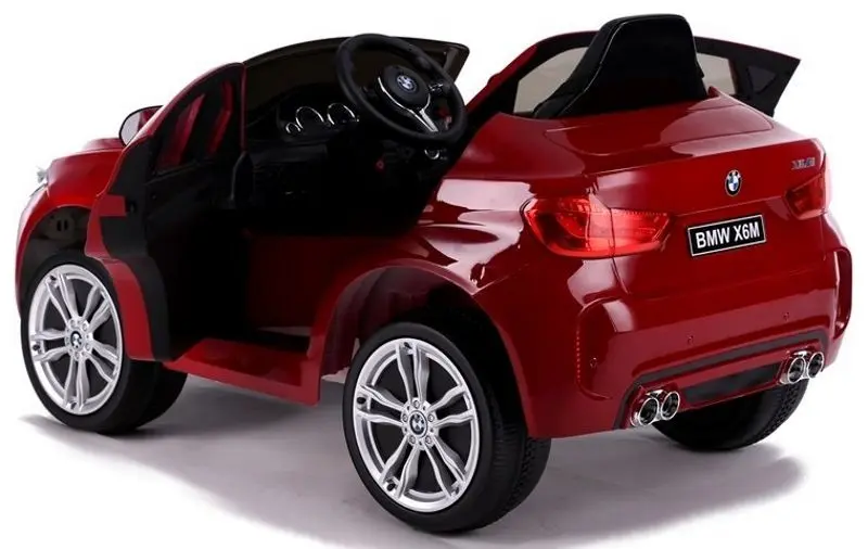 Masinuta electrica Lean Cars BMW X6 (Red Painting) - 4