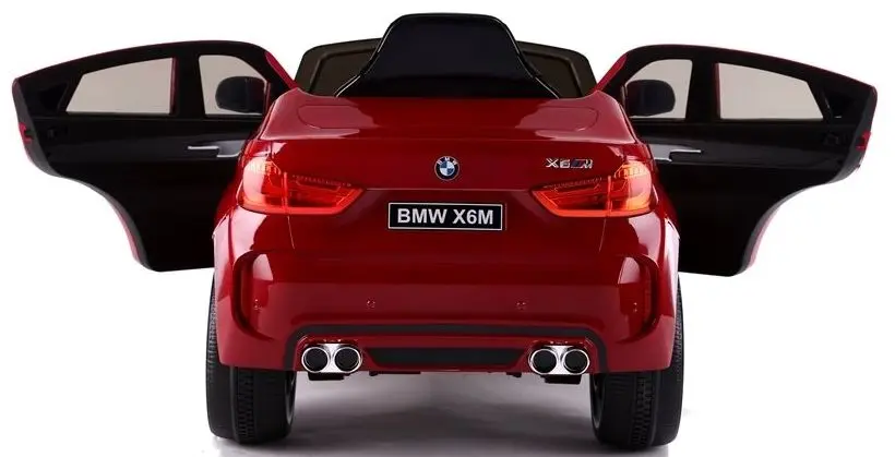 Masinuta electrica Lean Cars BMW X6 (Red Painting) - 6