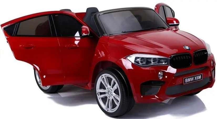 Masinuta electrica Lean Cars BMW X6M 2x120W (Red Painted) - 2