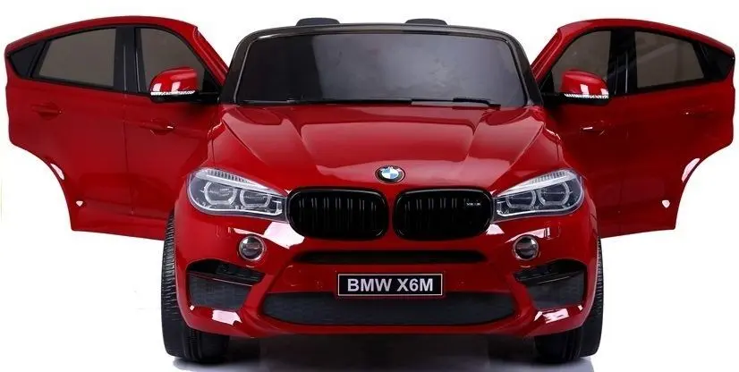 Masinuta electrica Lean Cars BMW X6M 2x120W (Red Painted) - 3