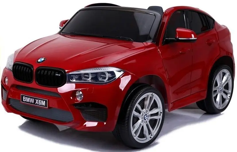 Masinuta electrica Lean Cars BMW X6M 2x120W (Red Painted) - 4
