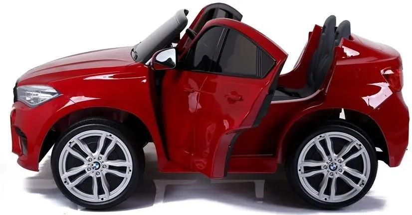 Masinuta electrica Lean Cars BMW X6M 2x120W (Red Painted) - 5