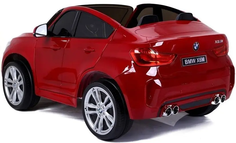 Masinuta electrica Lean Cars BMW X6M 2x120W (Red Painted) - 6