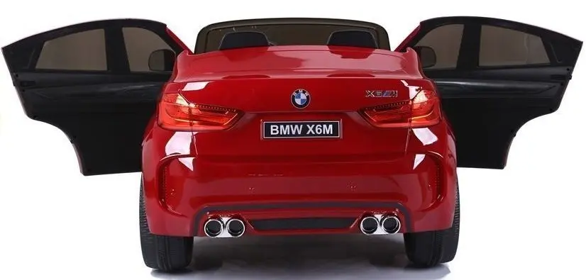 Masinuta electrica Lean Cars BMW X6M 2x120W (Red Painted) - 7