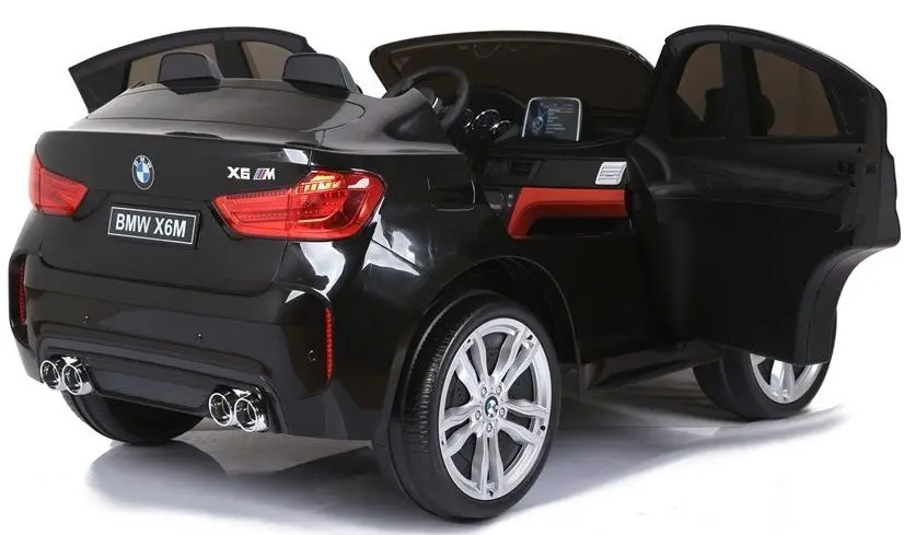 Электромобиль Lean Cars BMW X6M (Black Painted) - 7