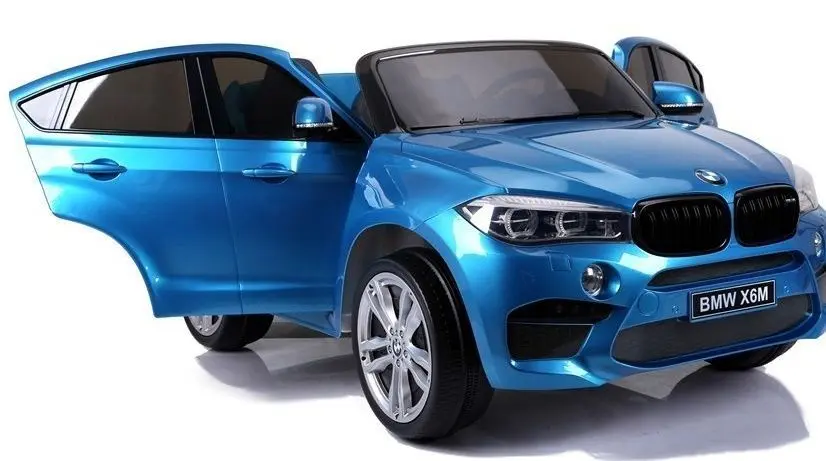 Masinuta electrica Lean Cars BMW X6M (Blue Painting) - 2