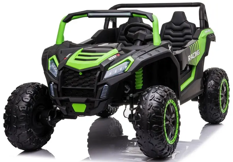 Электромобиль Lean Cars Buggy A032 (Black/Green) - 2