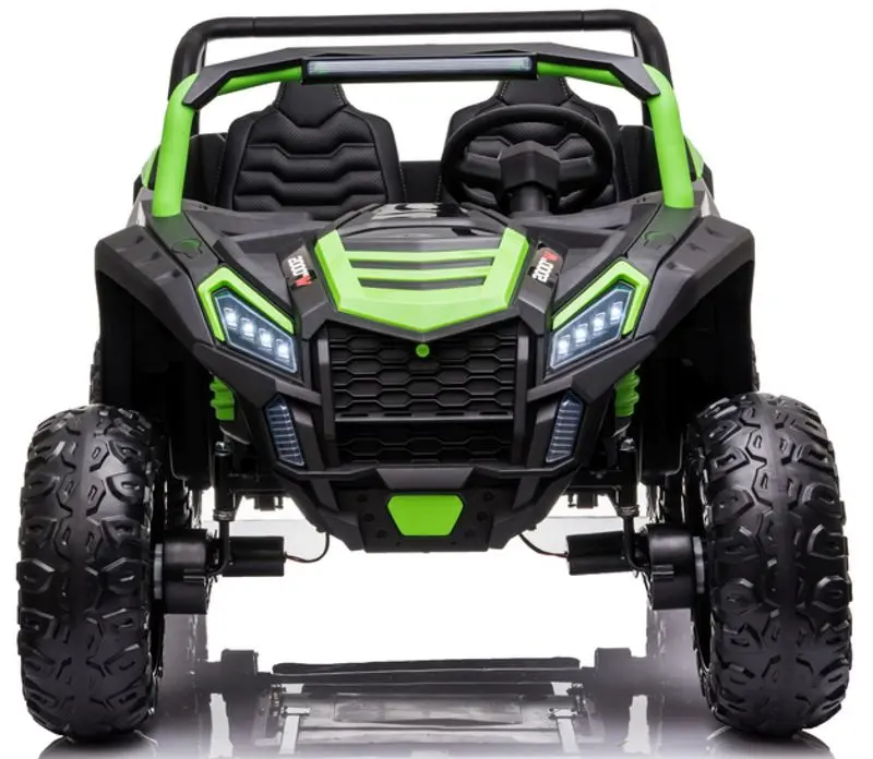 Электромобиль Lean Cars Buggy A032 (Black/Green) - 4