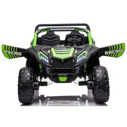 Электромобиль Lean Cars Buggy A032 (Black/Green) Thumb