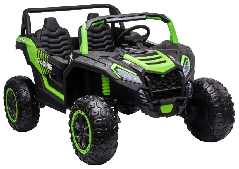 Электромобиль Lean Cars Buggy A032 (Black/Green)