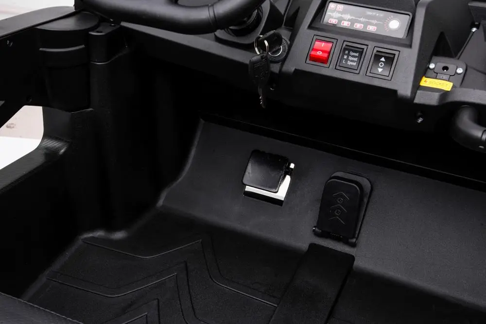 Masinuta electrica Lean Cars Buggy Strong A032 (Black/White) - 5