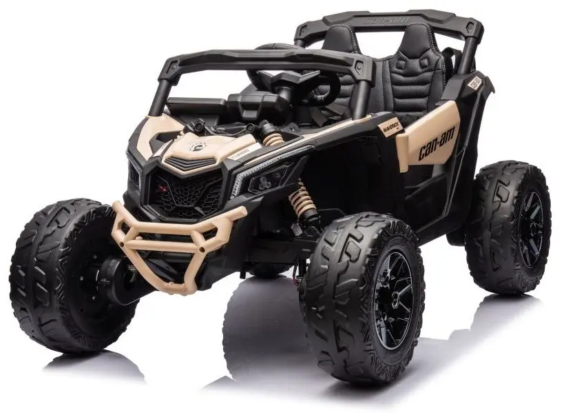 Masinuta electrica Lean Cars Can-am DK-CA003 (Khaki) - 2