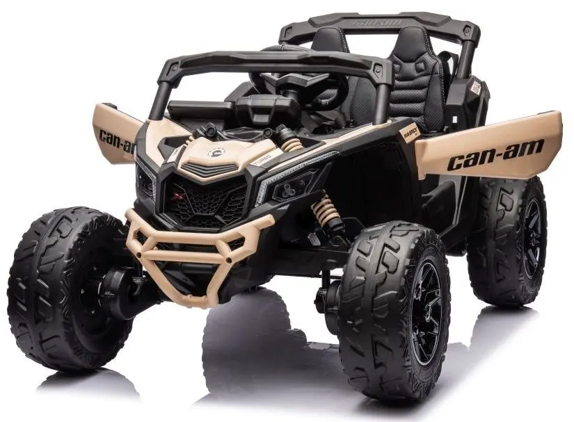 Masinuta electrica Lean Cars Can-am DK-CA003 (Khaki) - 3