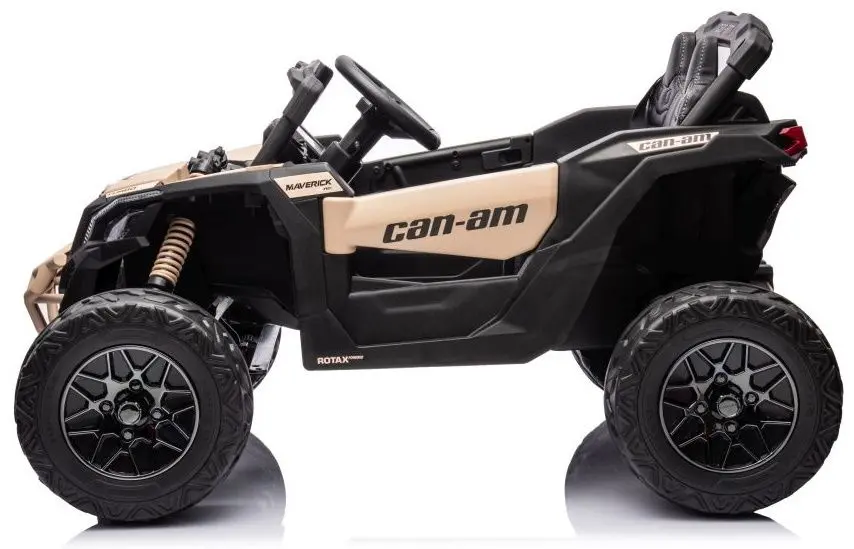 Masinuta electrica Lean Cars Can-am DK-CA003 (Khaki) - 6