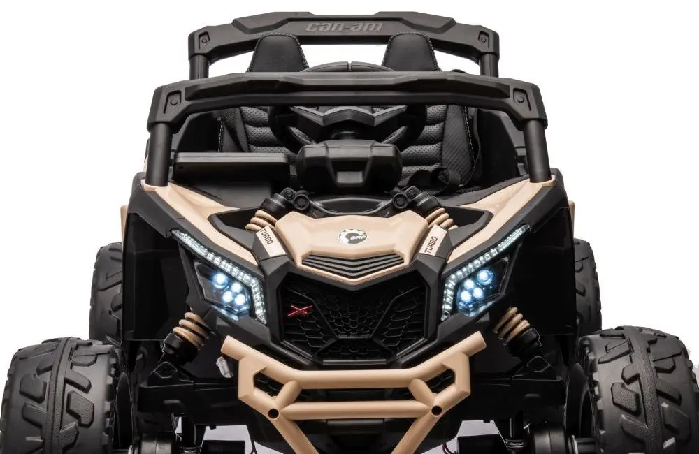 Masinuta electrica Lean Cars Can-am DK-CA003 (Khaki) - 8