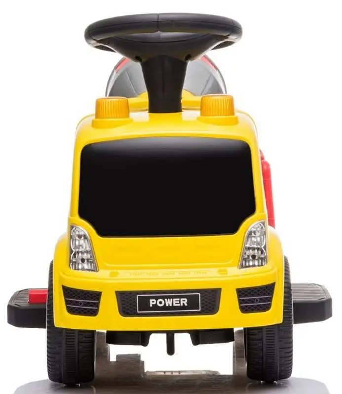 Masinuta electrica Lean Cars Concrete Mixer (Yellow) - 2