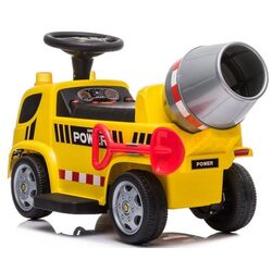 Masinuta electrica Lean Cars Concrete Mixer (Yellow) Thumb