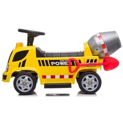 Masinuta electrica Lean Cars Concrete Mixer (Yellow) Thumb