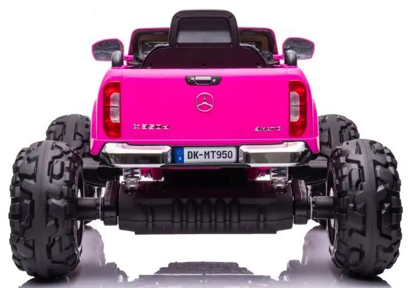 Masinuta electrica Lean Cars DK-MT950 4x4 (Barbie Pink) - 4