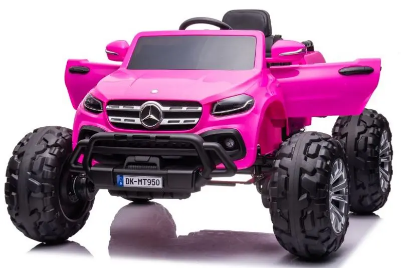 Masinuta electrica Lean Cars DK-MT950 4x4 (Barbie Pink) - 5