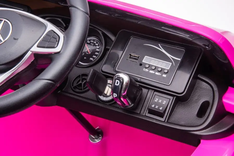Masinuta electrica Lean Cars DK-MT950 4x4 (Barbie Pink) - 9