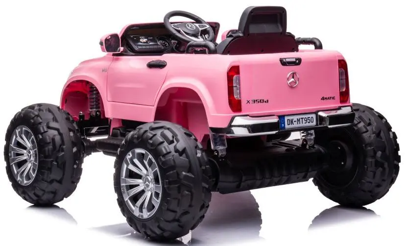 Masinuta electrica Lean Cars DK-MT950 4x4 (Light Pink) - 5