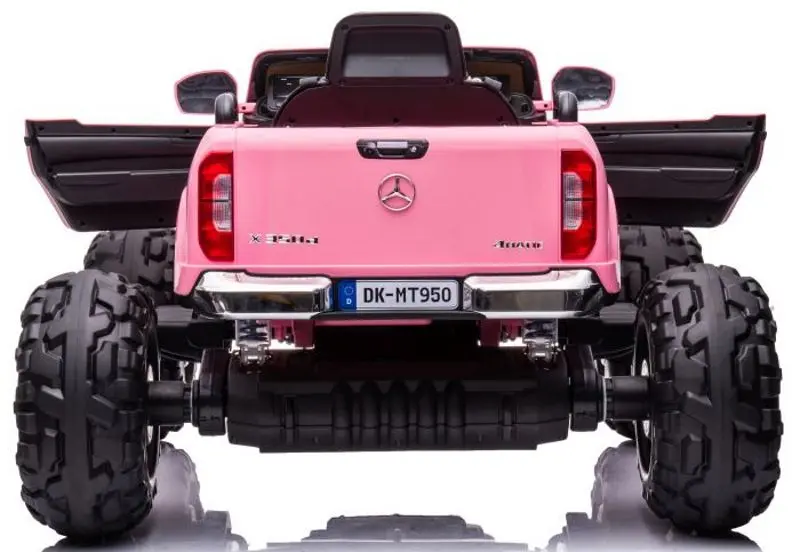 Masinuta electrica Lean Cars DK-MT950 4x4 (Light Pink) - 6