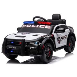 Masinuta electrica Lean Cars Dodge Charger Police (White/Black) Thumb