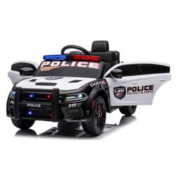 Masinuta electrica Lean Cars Dodge Charger Police (White/Black) Thumb