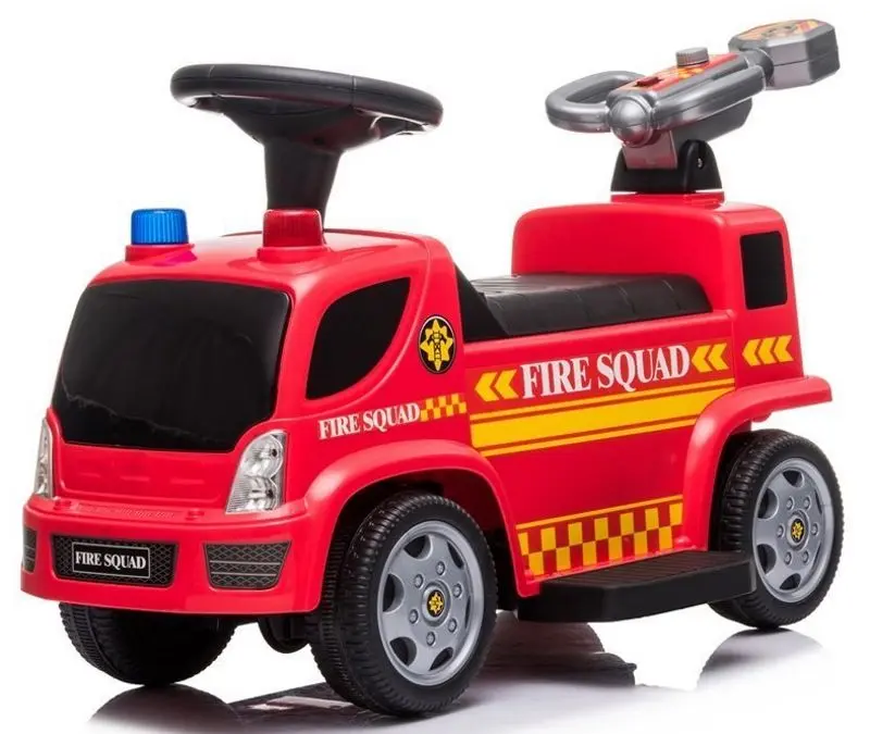 Masinuta electrica Lean Cars Fire Engine (Red) - 3