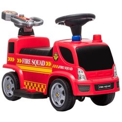 Masinuta electrica Lean Cars Fire Engine (Red)