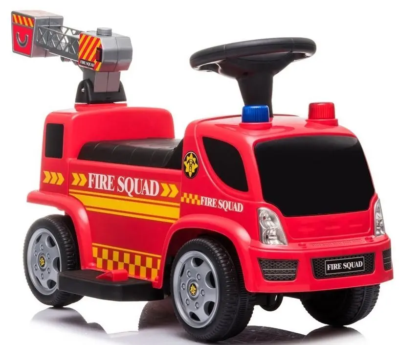 Masinuta electrica Lean Cars Fire Squad (Red) - 5
