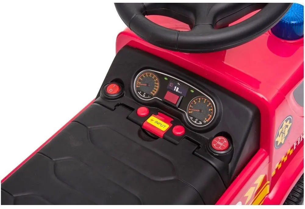 Masinuta electrica Lean Cars Fire Squad (Red) - 6